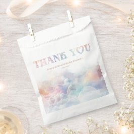 The Cloud Nine Rainbow Flussuchte Cloud Baby Showe Geschenktütchen