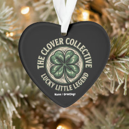 The Clover Collective Vintage Lucky Little Legend  Ornament