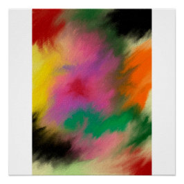 The clown in the rain poster