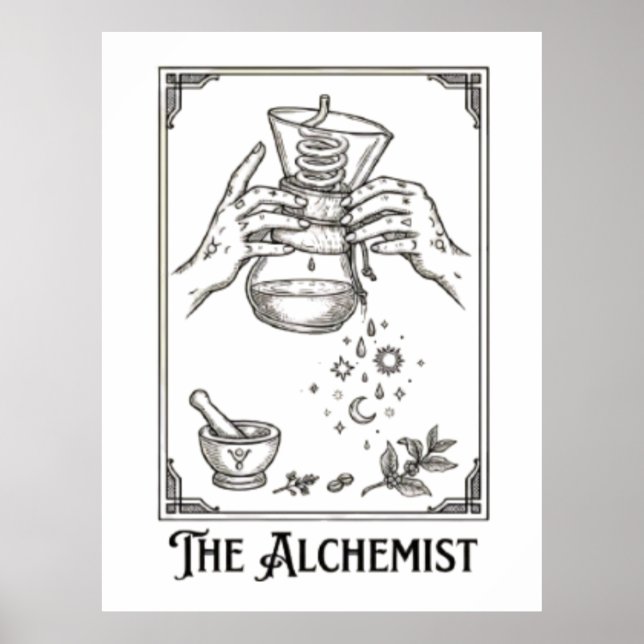 The Coffee Alchemist Poster (Vorne)