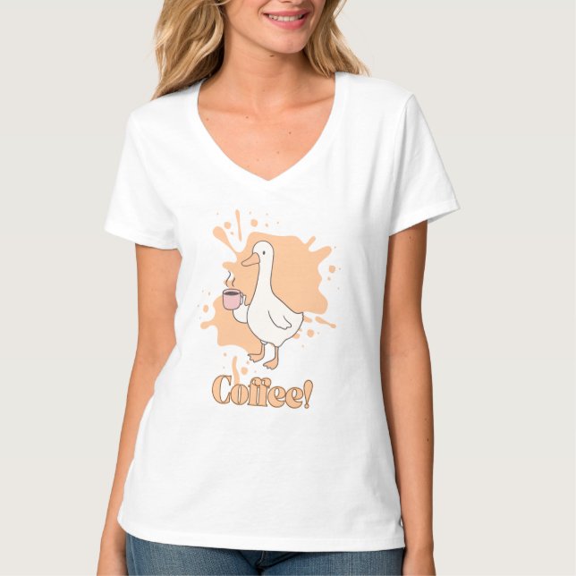 The Coffee Duck T-Shirt (Vorderseite)