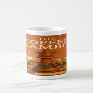 The Coffee Gambit: Cute Chess Mug Kaffeetasse