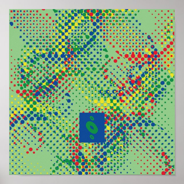 The Color of Light Pixelat by Masanser Poster (Vorne)