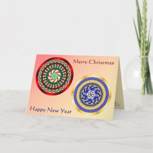 The Colors of the Holidays Card Feiertagskarte