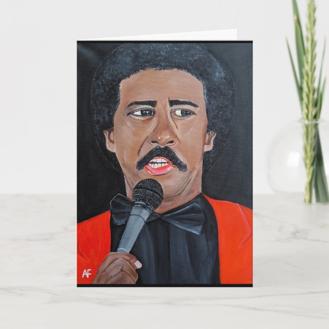 The Comedian Painting by Alfred Fox Karte (Vorderseite)