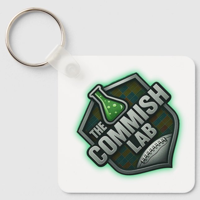 THE COMMISH LAB KEYCHAIN SCHLÜSSELANHÄNGER (Vorderseite)