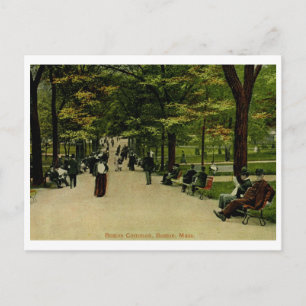 The Common, Boston, MA 1915 Vintag Postkarte
