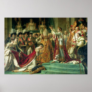 The Consecration of the Emperor Napoleon Poster