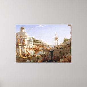 The Consummation of Empire by Thomas Cole (1836) Leinwanddruck