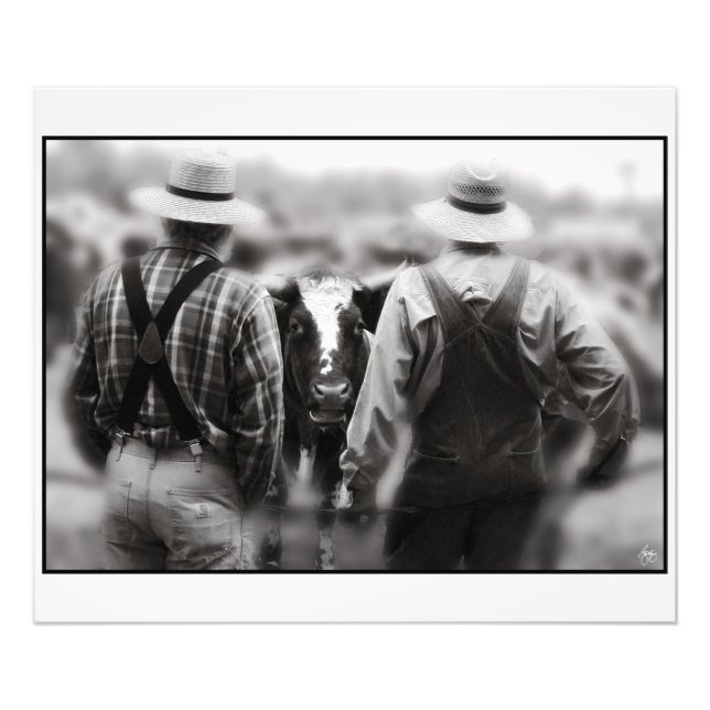 The Conversation - Digital initialisiert Open Edit Fotodruck (Vorne)