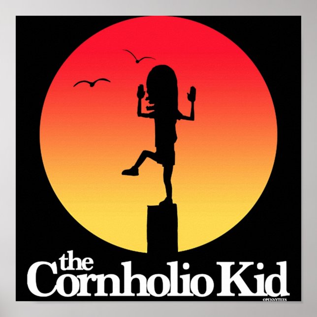 The Cornholio Kid TShirt Poster (Vorne)