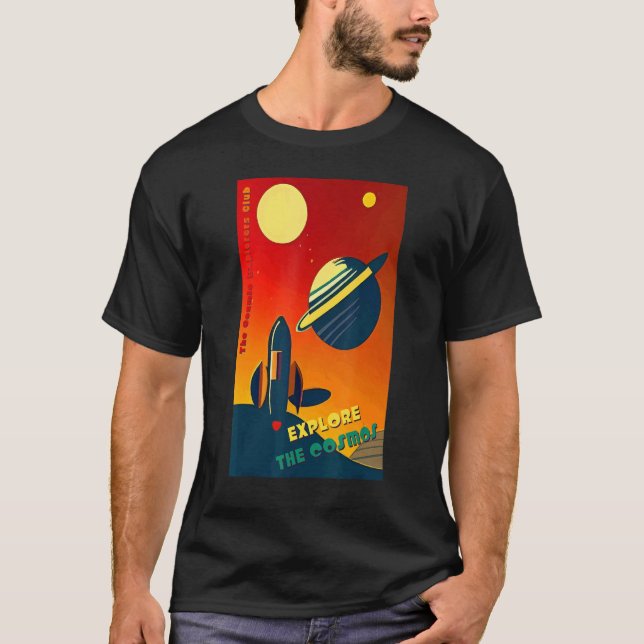 The Cosmic Explorers Club Explore The Cosmos (#09) T-Shirt (Vorderseite)