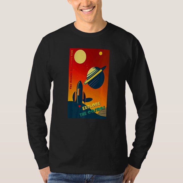 The Cosmic Explorers Club Explore The Cosmos (#09) T-Shirt (Vorderseite)