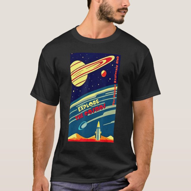 The Cosmic Explorers Club Explore The Cosmos (#10) T-Shirt (Vorderseite)