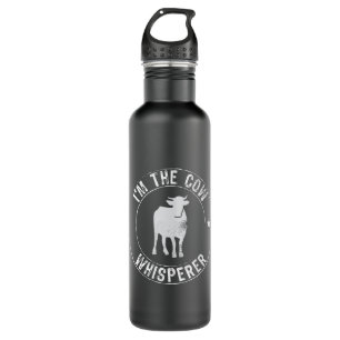The Cow Whisperer - Farming Bauer Gift Edelstahlflasche