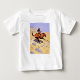 The Cowboy (von Frederic Remington) Baby T-shirt