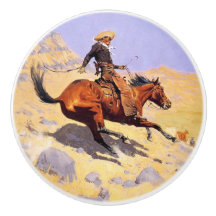 The Cowboy (von Frederic Remington)