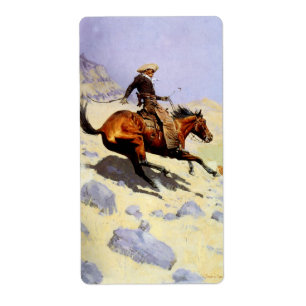 The Cowboy von Remington, Vintage Kavallerie Milit