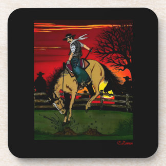 "The Cowboys" Hard Plastic Untersetzer