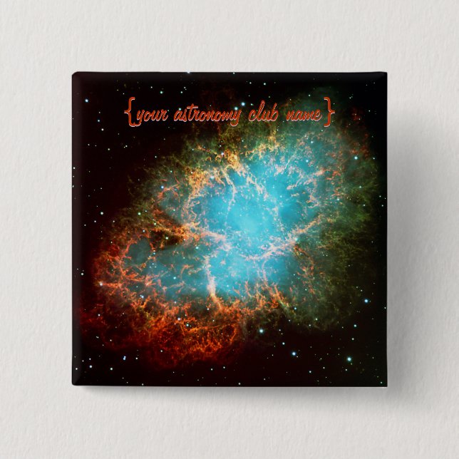 The Crab Nebula Button (Vorderseite)