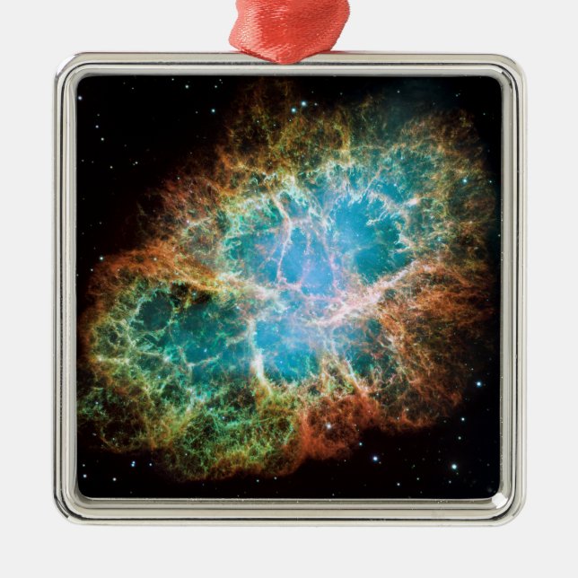 The Crab Nebula Ornament Aus Metall (Vorne)