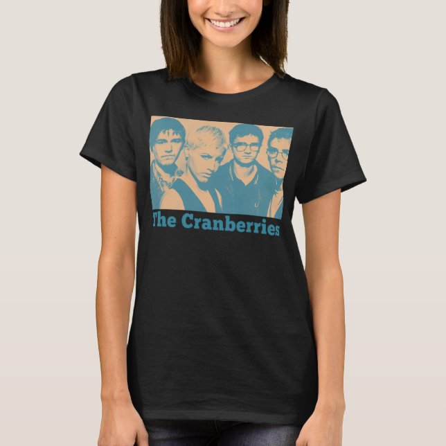 The Cranbrries  90S Aesthetic Fan Art Design  T-Shirt (Vorderseite)