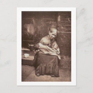 The Crawlers, von 'Street Life in London', 1877-7 Postkarte