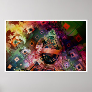 The Crazy Man's Vision Poster