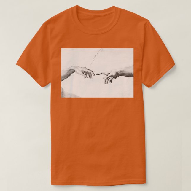The Creation of Adam Classic TShirt (Design vorne)