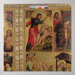 The Creation of Eve, a panel from Grabower Poster