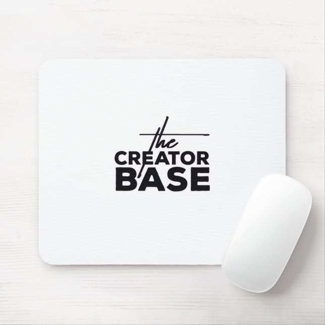 The Creator Base Mouse Pad Mousepad (Mit Mouse)