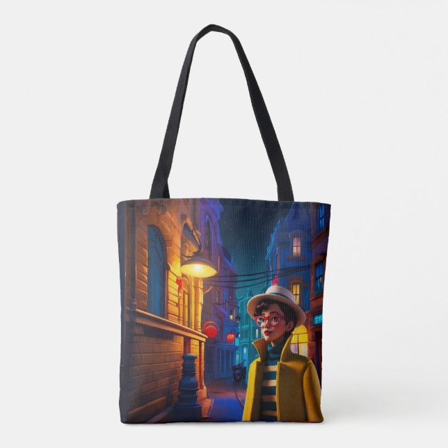 "The Crime Scene" Tote Bag (Rückseite)