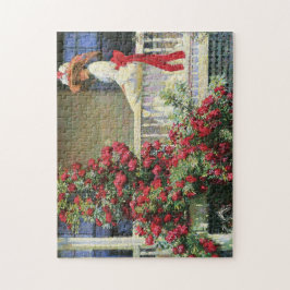 The Crimson Rambler Philip Hale Fine Art Puzzle