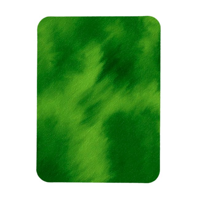 The cross and the green of the forest magnet (Vertikal)