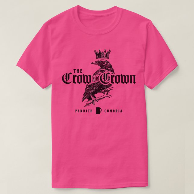 The Crow and Crown 1 T-Shirt (Design vorne)