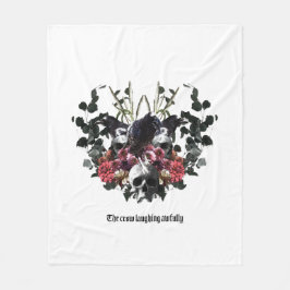 The Crow Laughing Awfully Fleecedecke