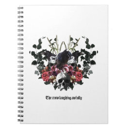 The Crow Laughing Awfully Notizblock