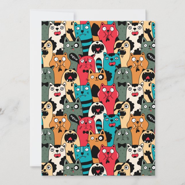 The crowd of cats (Vorderseite)