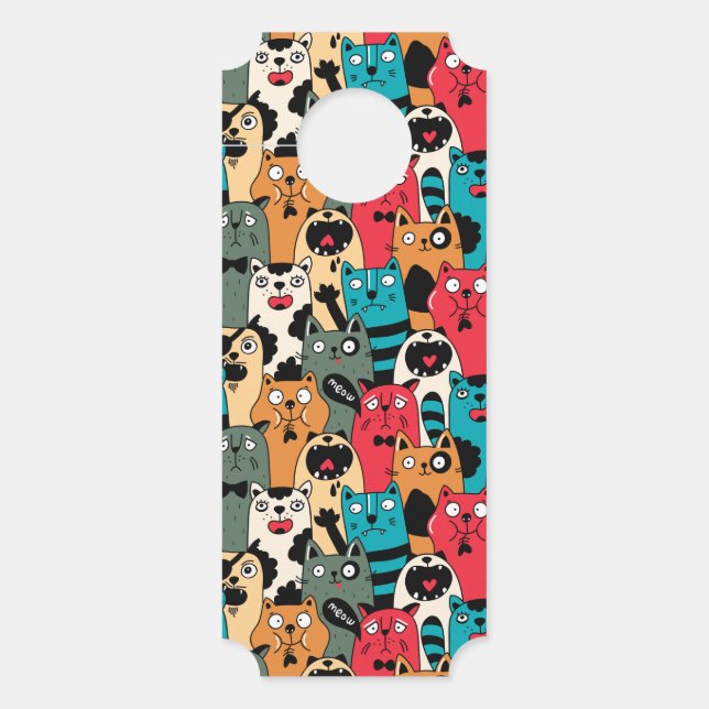 The crowd of cats türanhänger (Vorderseite)