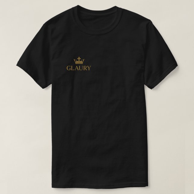 The Crown Chooses You – Glaury | NYC Black Edition T-Shirt (Design vorne)