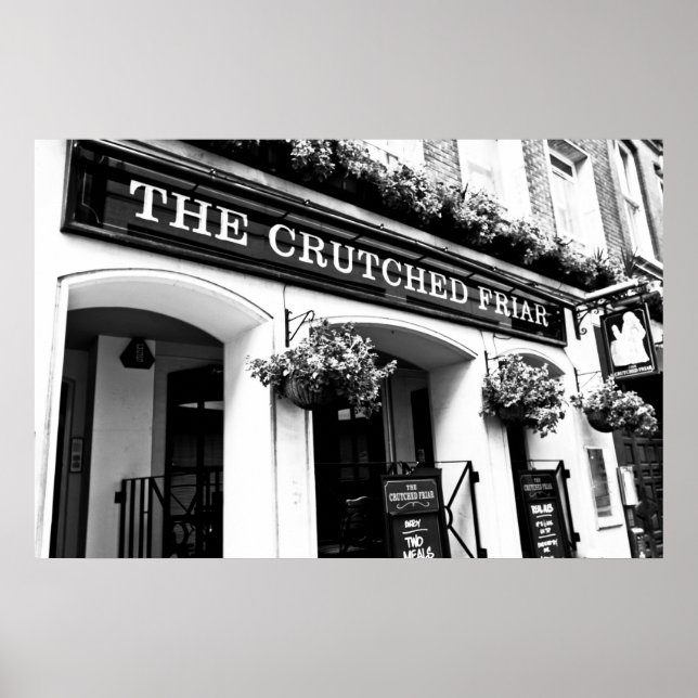 The Crutched Friar Pub London Poster (Vorne)