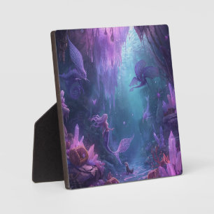 The Crystal Cave of the Mermaid Fotoplatte