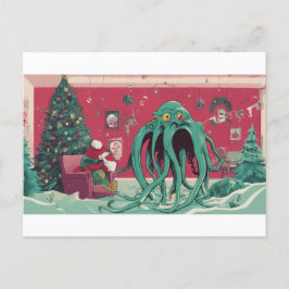 The Cthulhu Spirits of Christmas Postkarte
