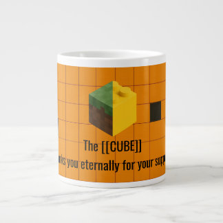 The [[CUBE]] Specialty Jumbo Sized Coffee Mug Jumbo-Tasse