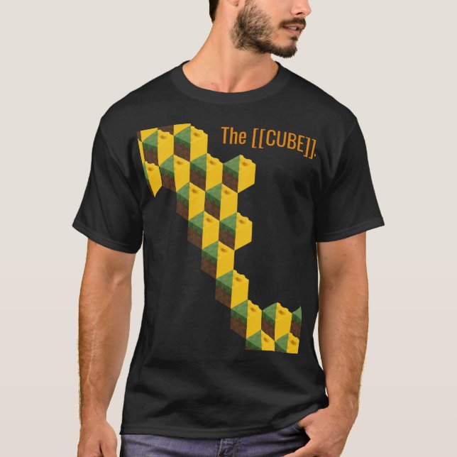 The [[CUBE]]? T-Shirt (Vorderseite)