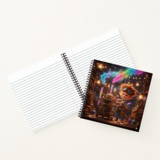 The Curious Child Inventor Notebook Notizbuch