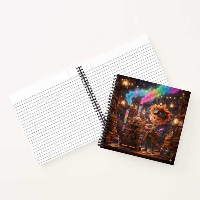 The Curious Child Inventor Notebook Notizbuch (Innenseite)