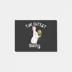 The Cutest Bunny Post-it Klebezettel