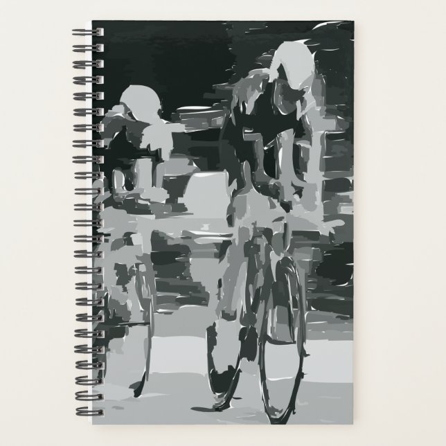 The Cyclists notebook Planer (Vorderseite)