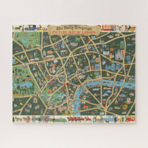 The Daily Telegraph Picture Map of London Puzzle